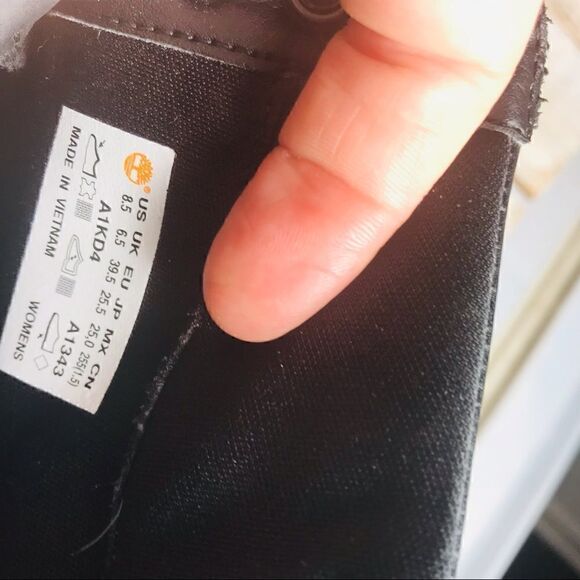 TIMBERLAND WOMENS TILLSTON LACE-UP BOOT - BLACK - Picture 12 of 12